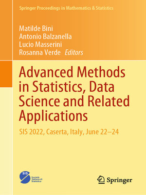 cover image of Advanced Methods in Statistics, Data Science and Related Applications